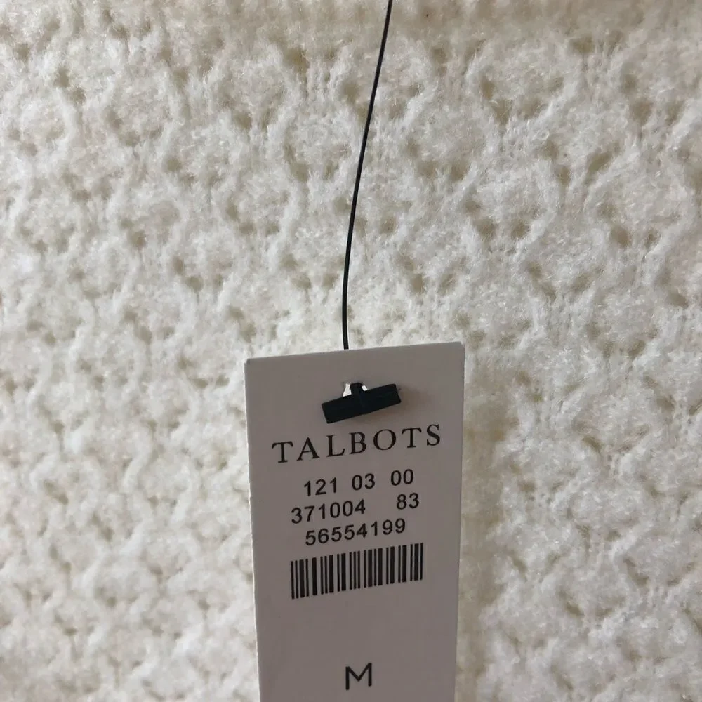 Talbots Cable Knit Crewneck Sweater